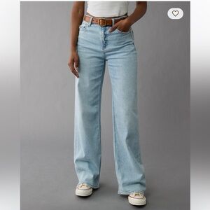 American Eagle Outfitters super high rise wide leg